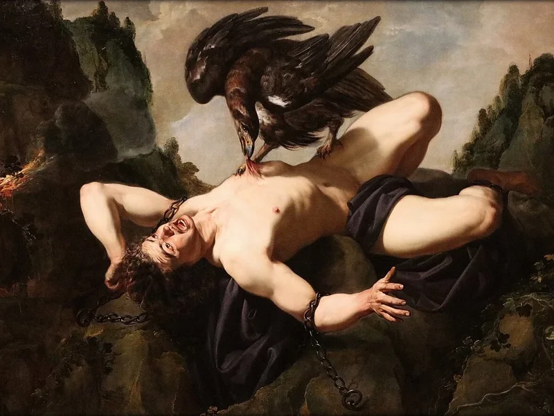 1597-Theodoor Rombouts - Prometeo - Musei Reali di Belle Arti del Belgio, Bruxelles